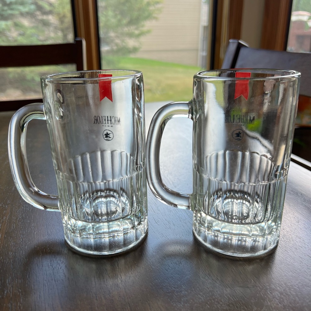 Two Michelob Beer Mugs - Picture 4 of 5